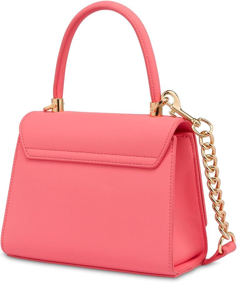 Borsa Donna a Mano Small LOVE M. linea Bold Bag colore Nero e Nikel