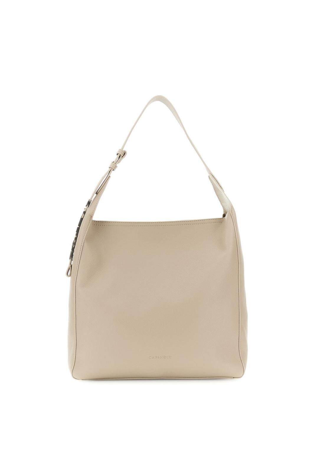 Borsa Cafènoir Sacca morbida sfoderata in similpelle tortora NS0944
