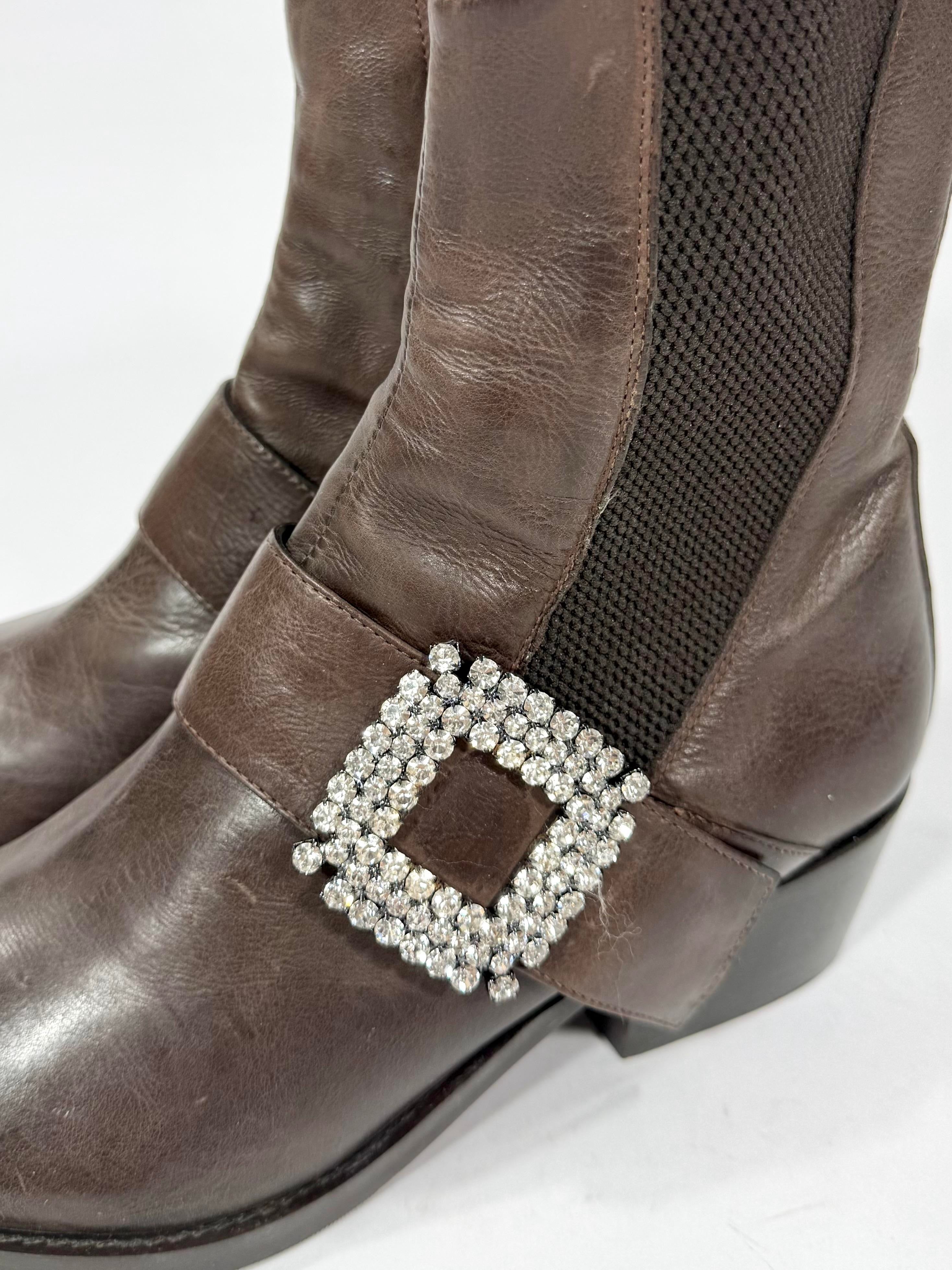 Kenneth Cole donna vera pelle con fibbia gioiello
