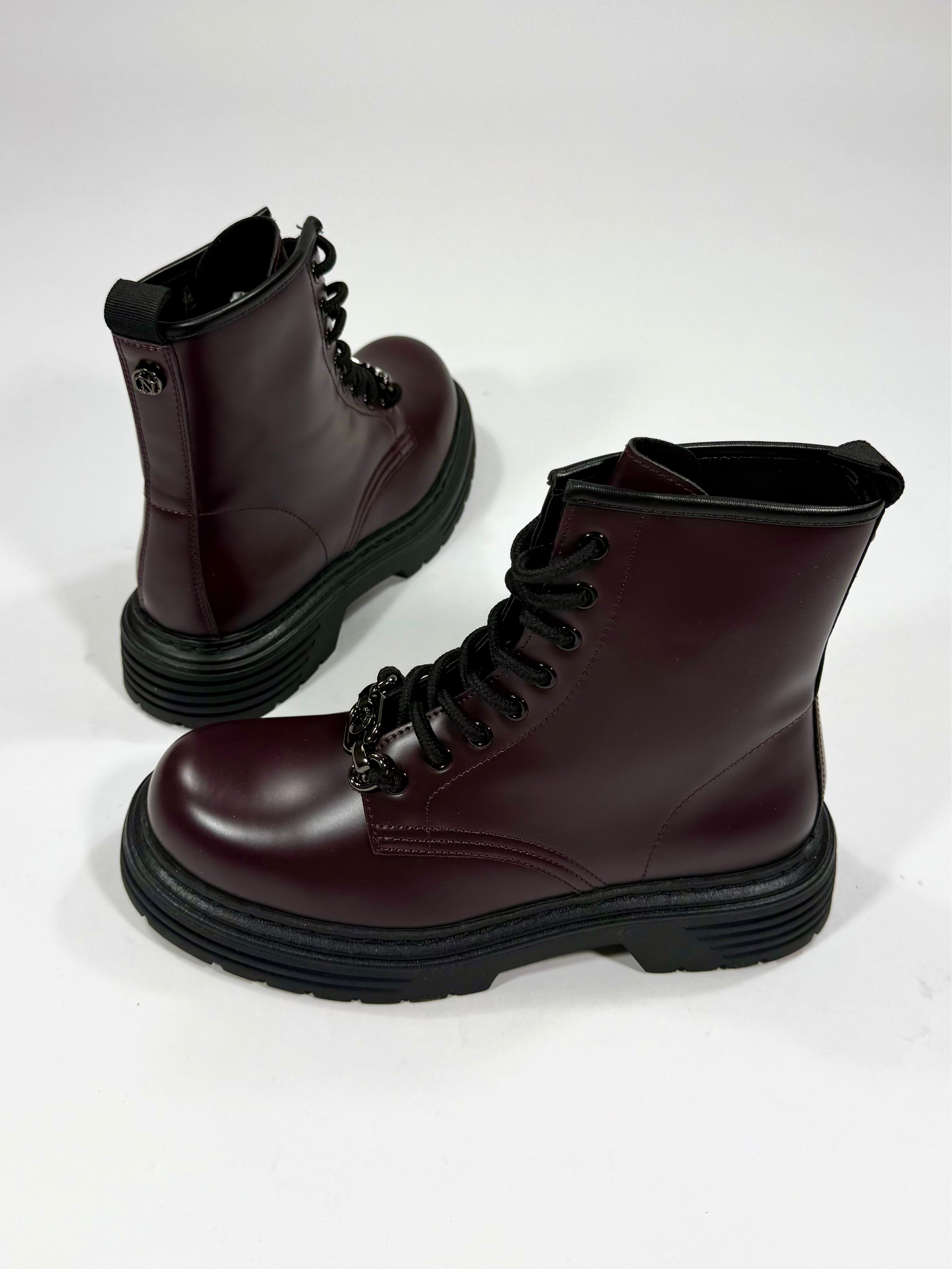 Cafènoir anfibi Borgo donna in pelle
