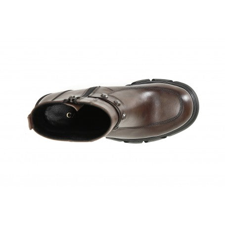 Cafe Noir TRONCHETTO IN PELLE CON CAVIGLIERA E BORCHIE - C1HA1220