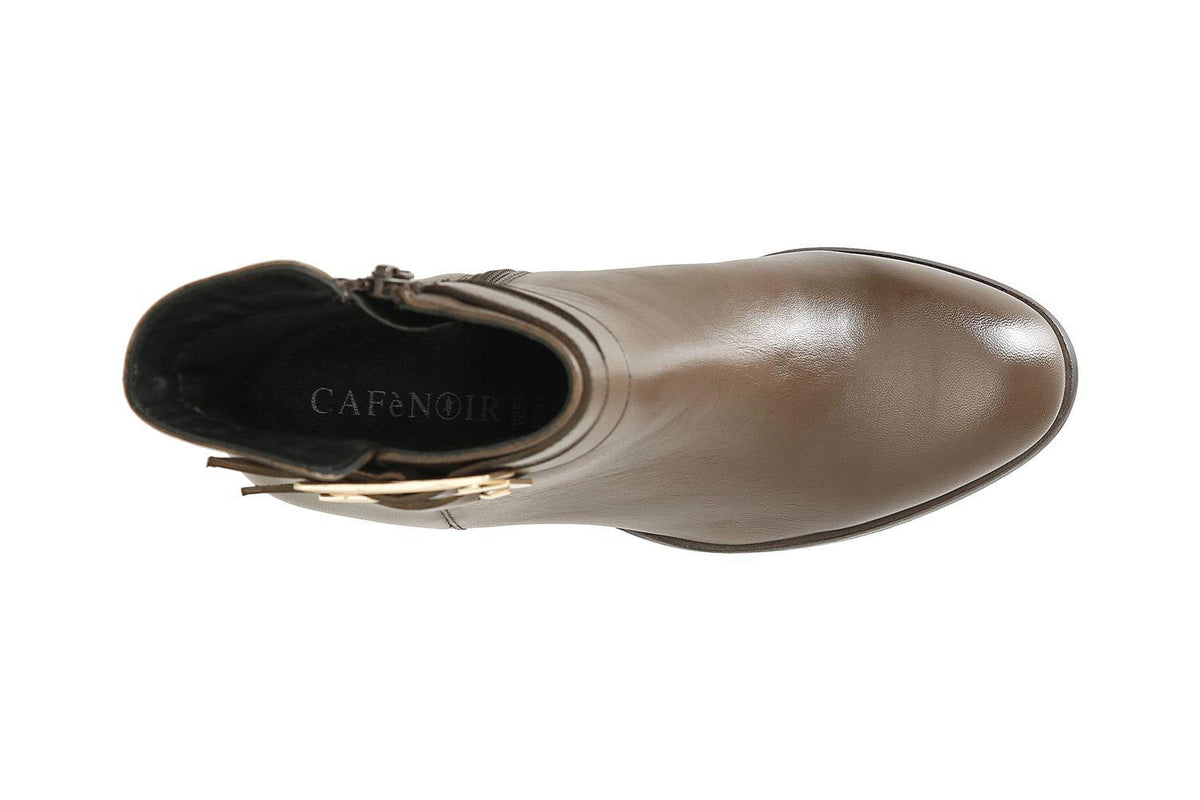 Tronchetto Cafènoir da donna in pelle con fibbie taupe GA4333