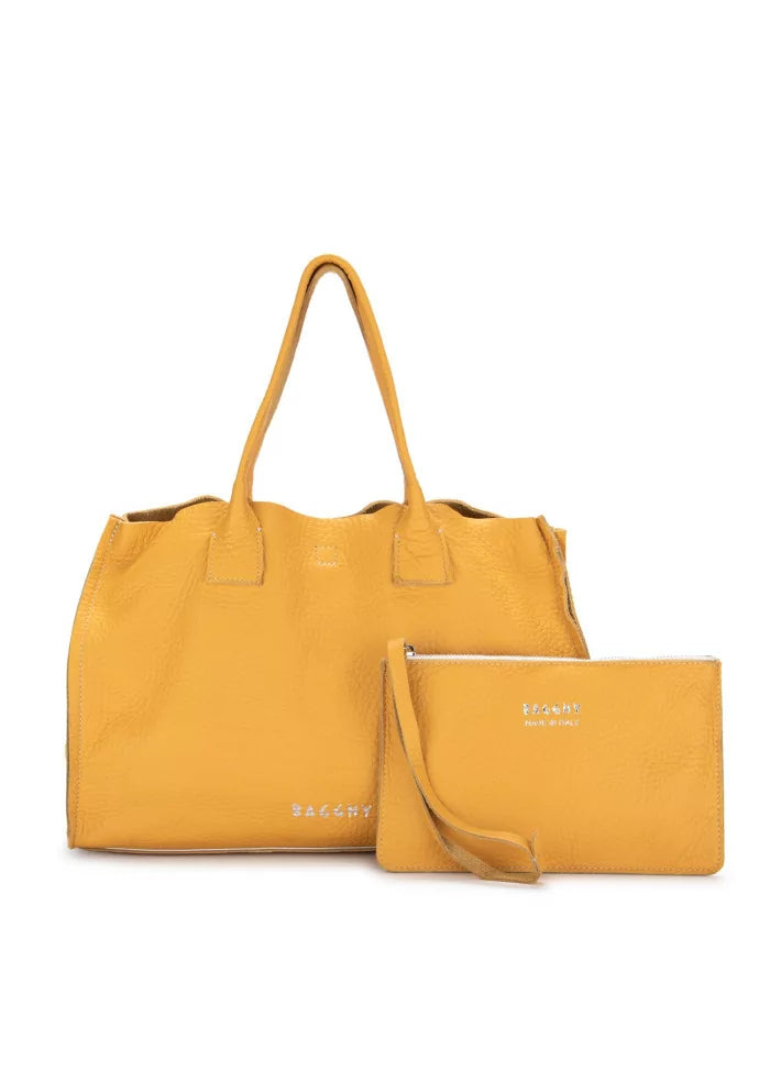 Borsa Bagghy a mano in vera pelle