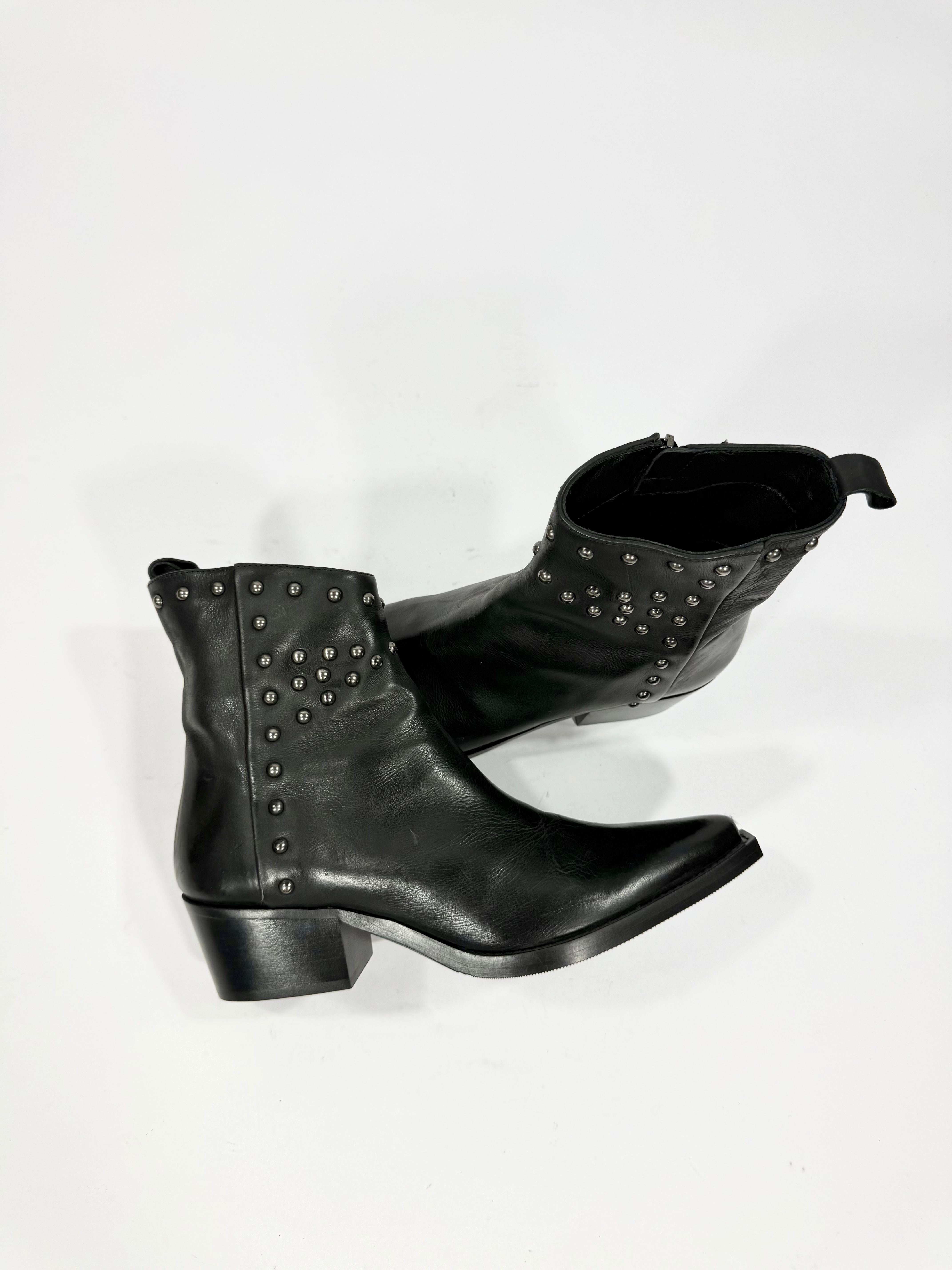 Kenneth Cole texano vera Pelle borchie