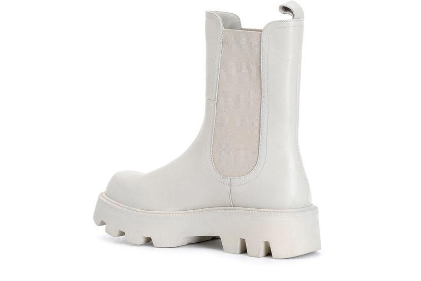 Tronchetto Cafènoir in pelle con elastico off white FD1302