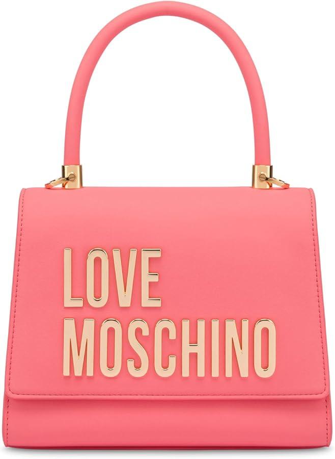 Borsa Donna a Mano Small LOVE M. linea Bold Bag colore Nero e Nikel