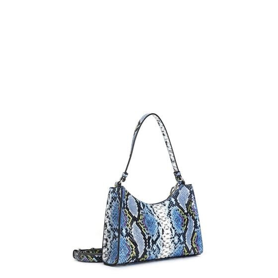 Borsa Cafènoir a spalla effetto pitone con catena NL0627