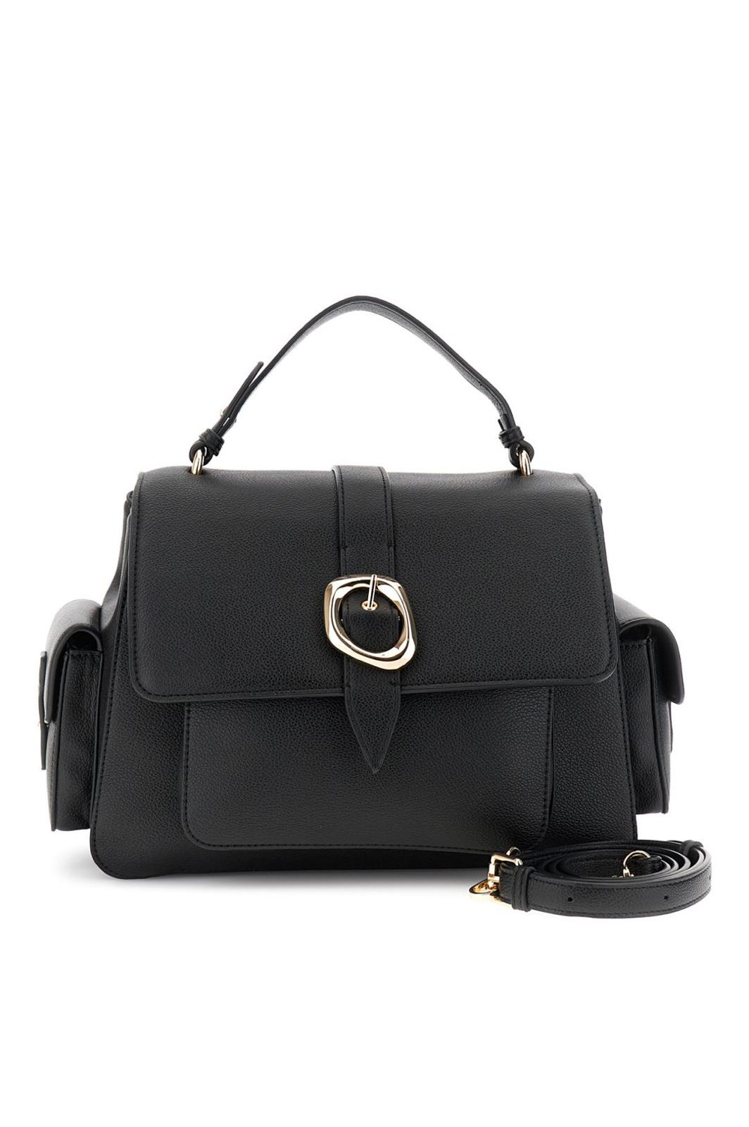 Borsa a mano di CafèNoir con pattina effetto pelle con grana NN0930