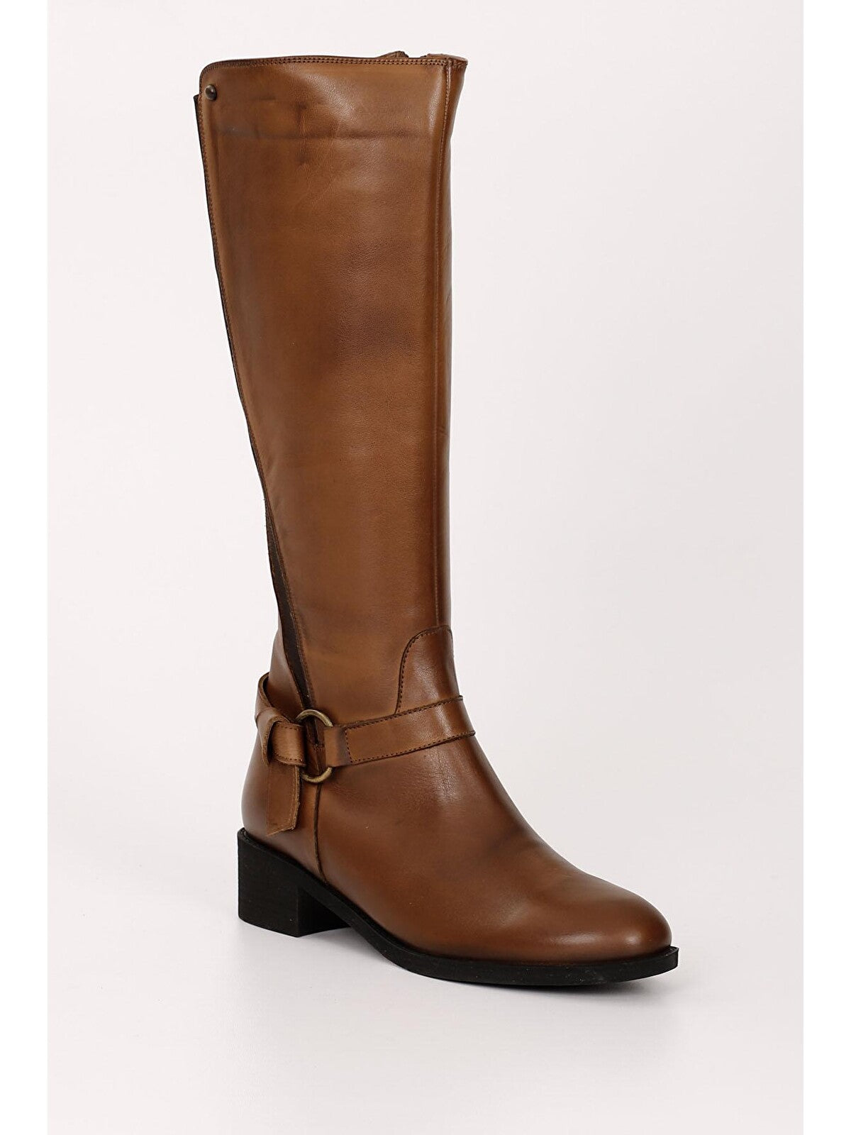Stivali donna in vera pelle con elastici sul retro TREINTAS SHOES