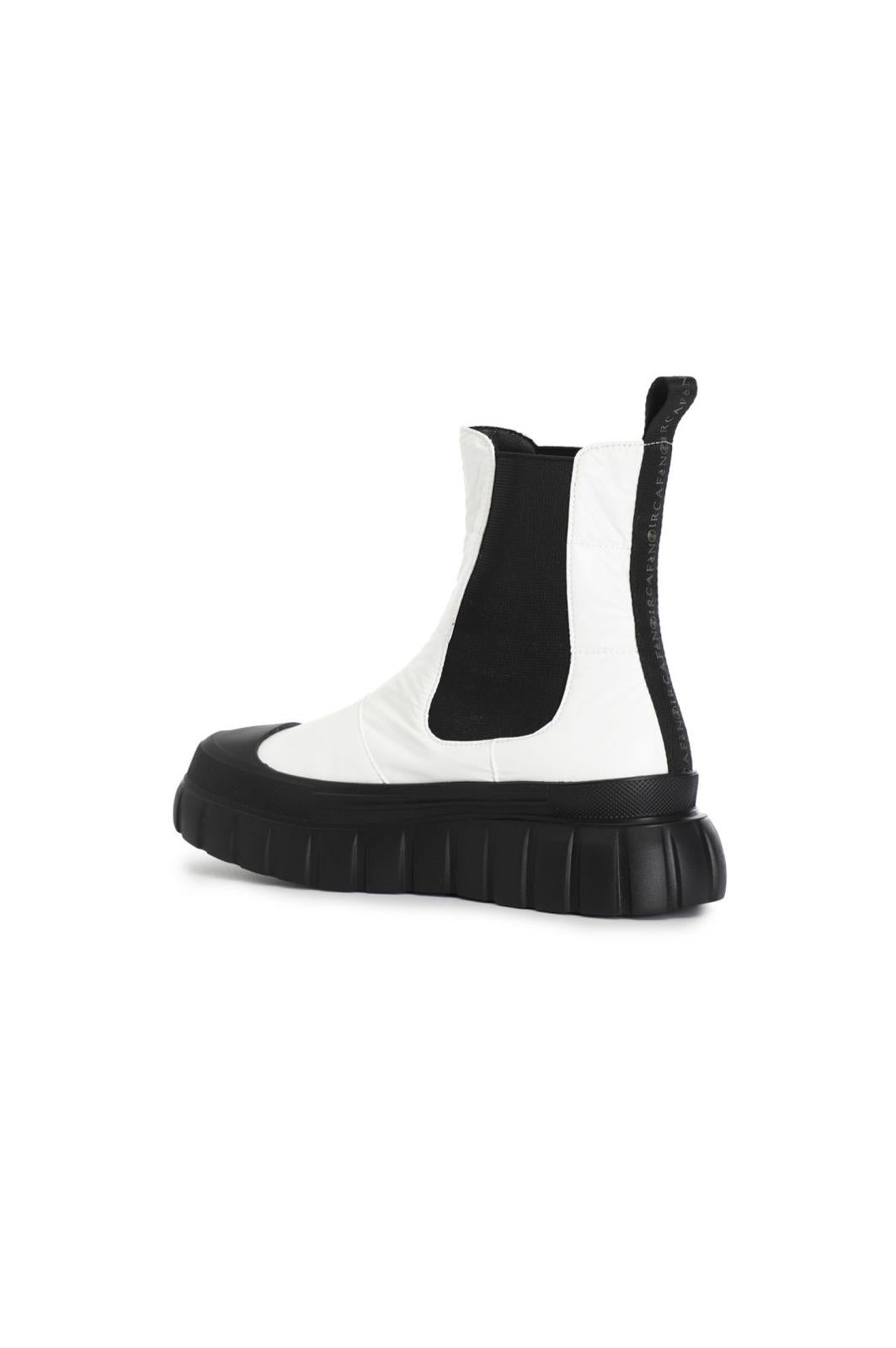 Cafènoir DM9420 Tronchetti sportivi in tessuto laminato trapuntato con elastico