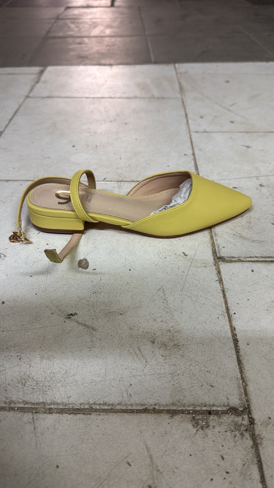 Slingback Gold&Gold