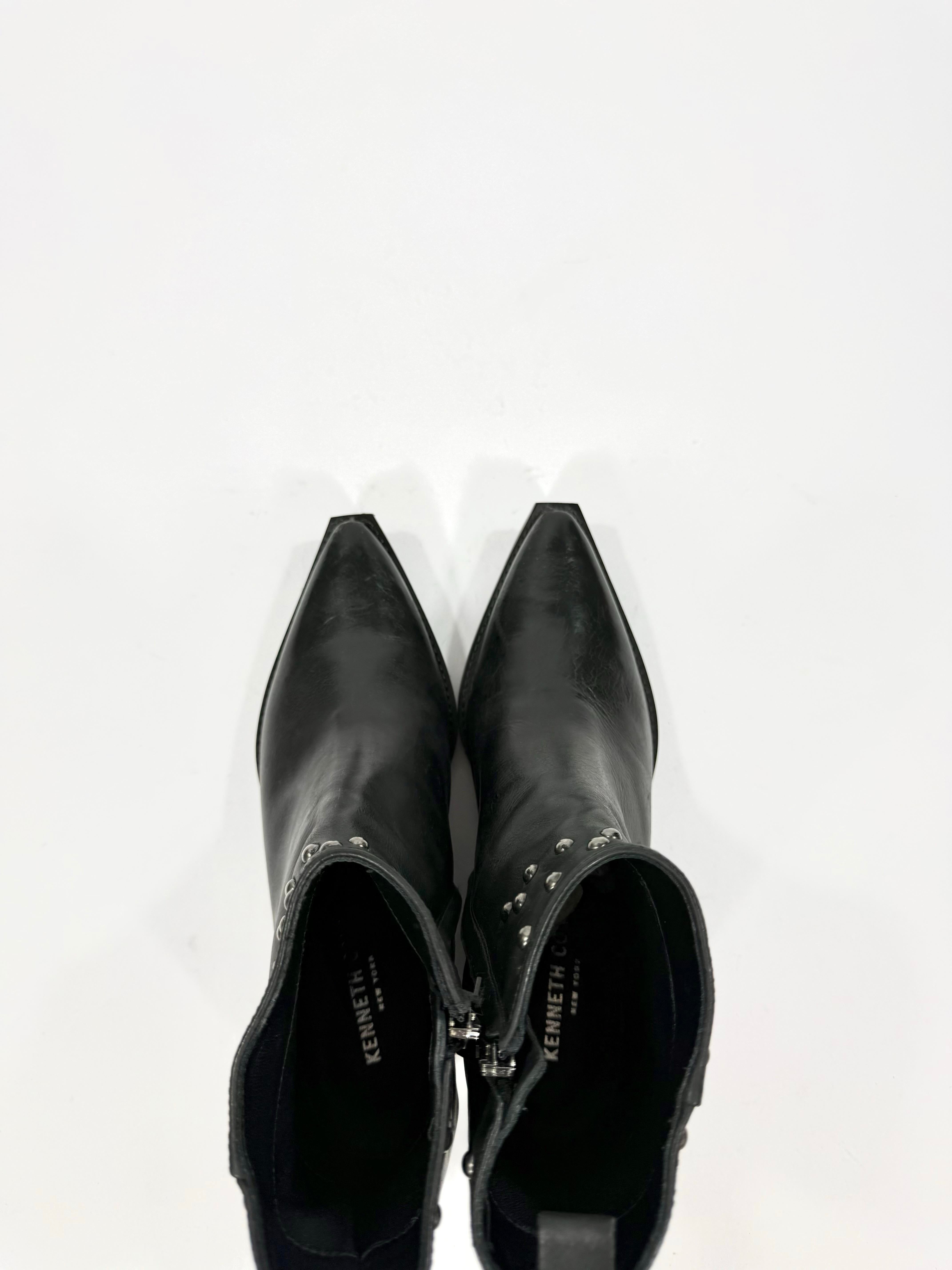 Kenneth Cole texano vera Pelle borchie