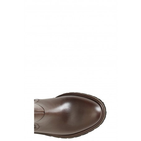 Stivale Cafènoir in pelle con elastici FE1000