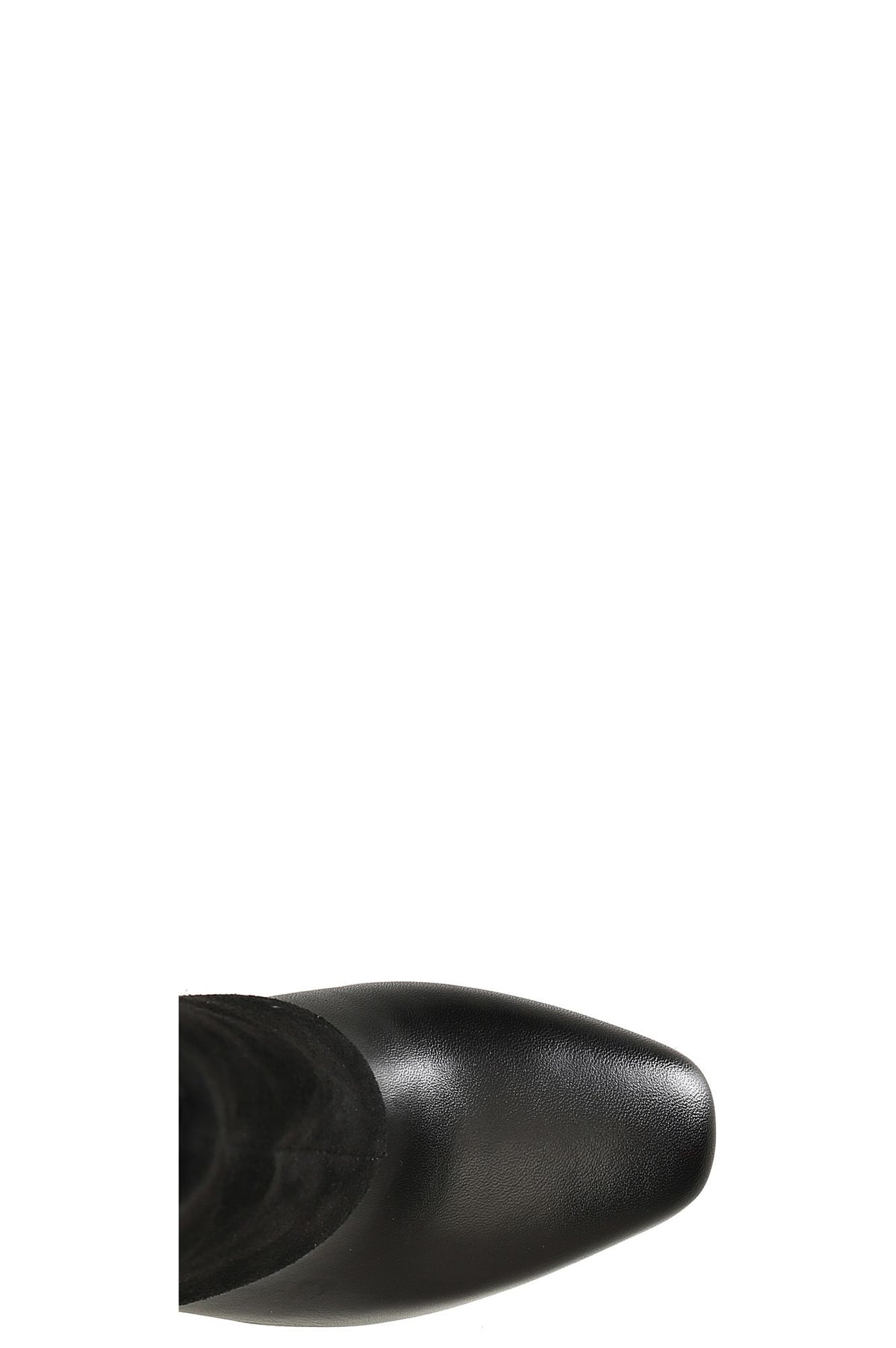 Tronchetto donna CafèNoir in pelle con maxi risvolto in bimateriale LB4403