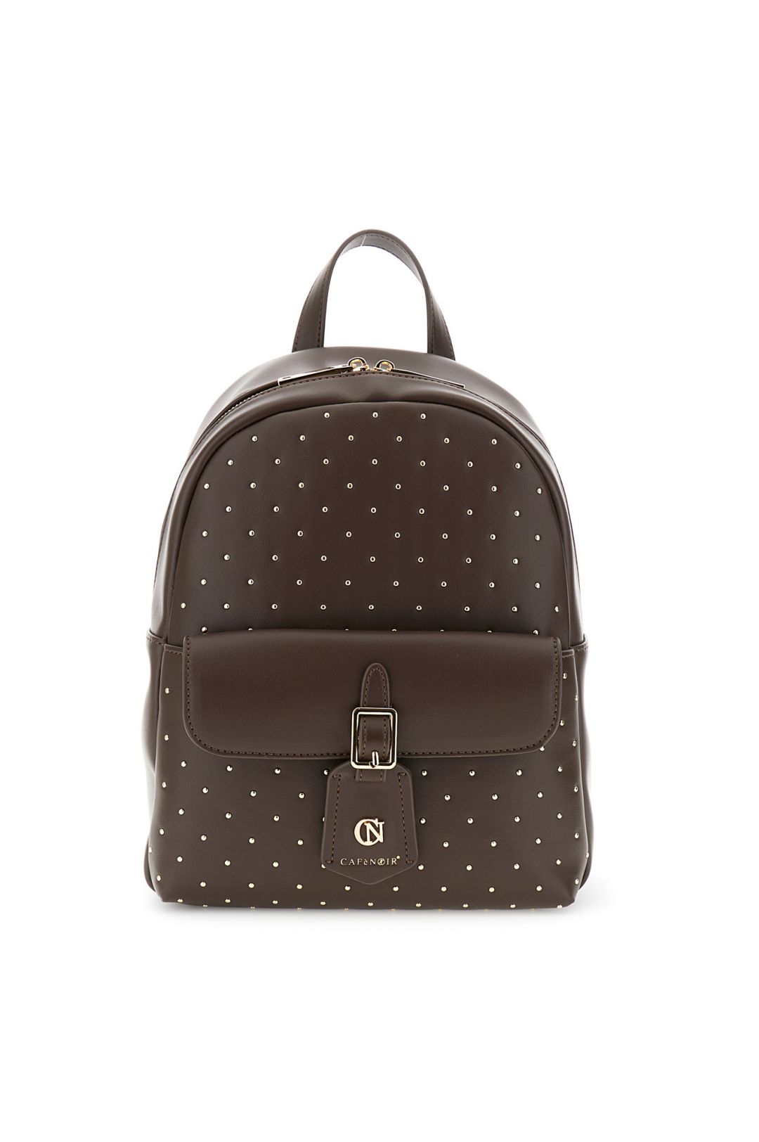 Zaino donna di CafèNoir con tasca davanti e microborchie MB0907