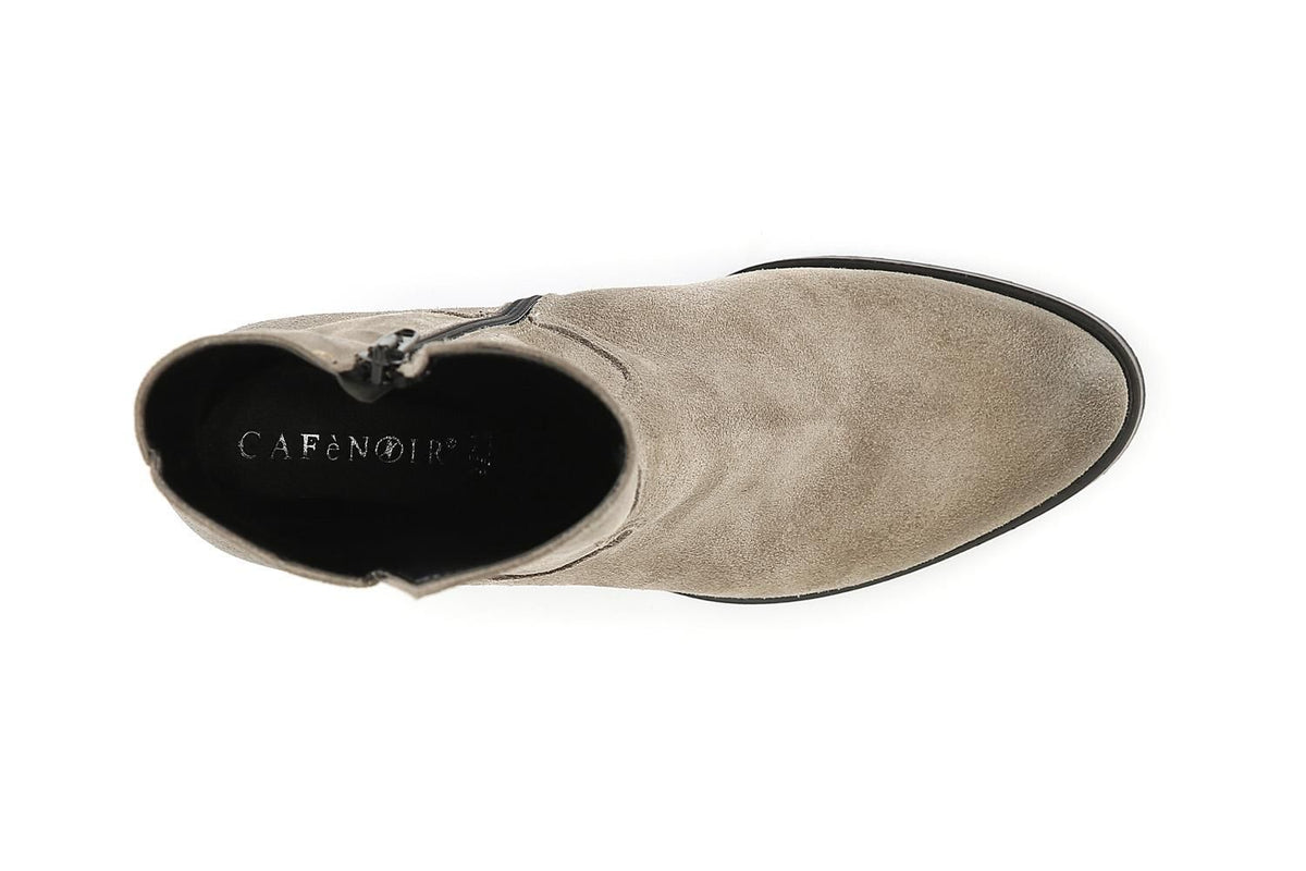 Cafènoir LE6003 Tronchetto texano in pelle scamosciata