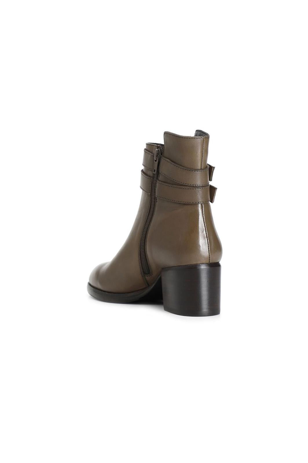 Tronchetto Cafènoir da donna in pelle con fibbie taupe GA4333