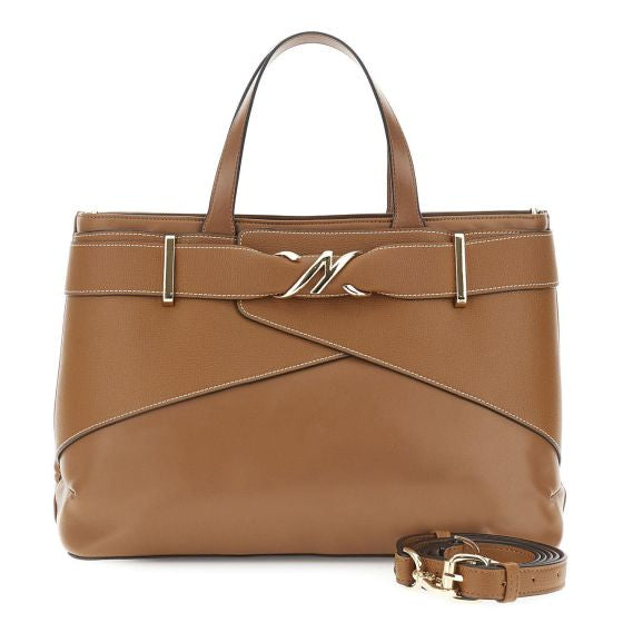 Borsa a mano in similpelle di CafèNoir con un elegante passante WG0918