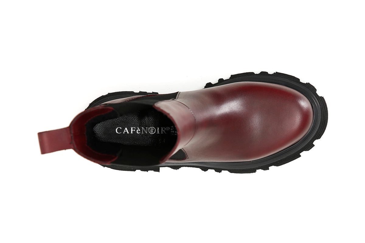 CafèNoir stivaletto carrarmato chelsea in pelle FC1311