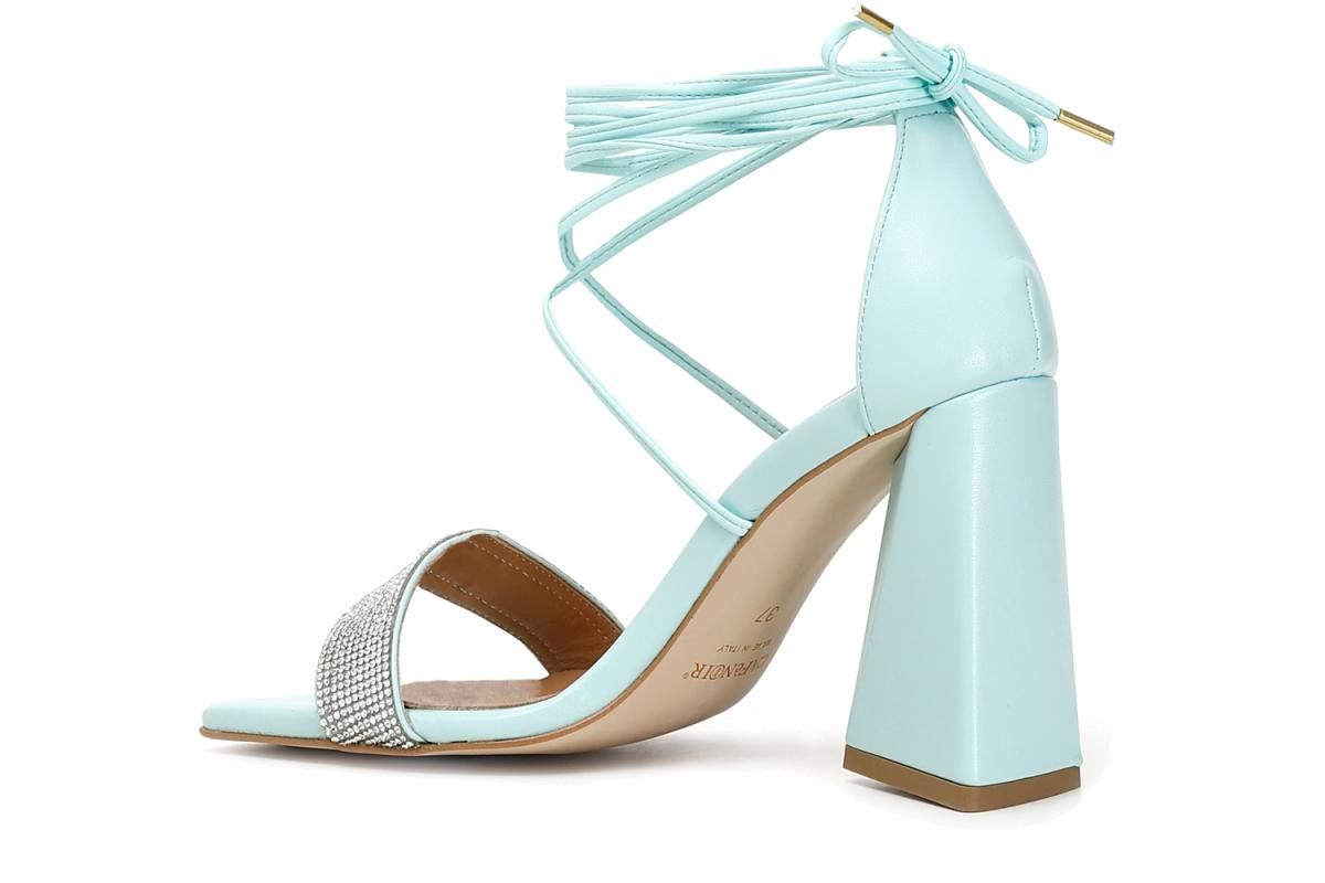 Cafènoir NA9170 Sandali schiava con fascia strass e tacco scultura