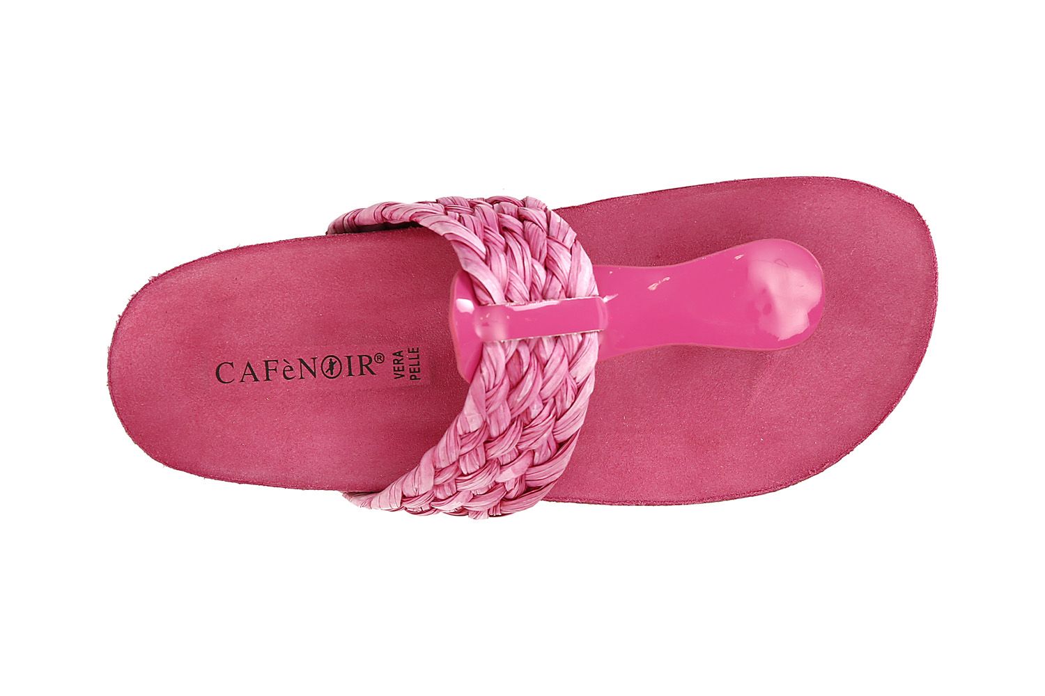 Cafènoir HL9001 Infradito in raffia intrecciata