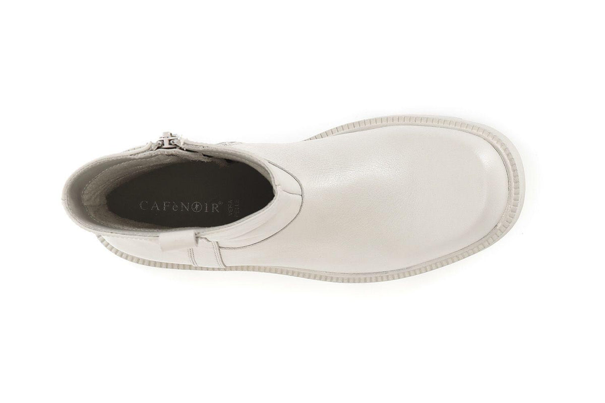 Tronchetto Cafènoir donna in pelle off white FD1303