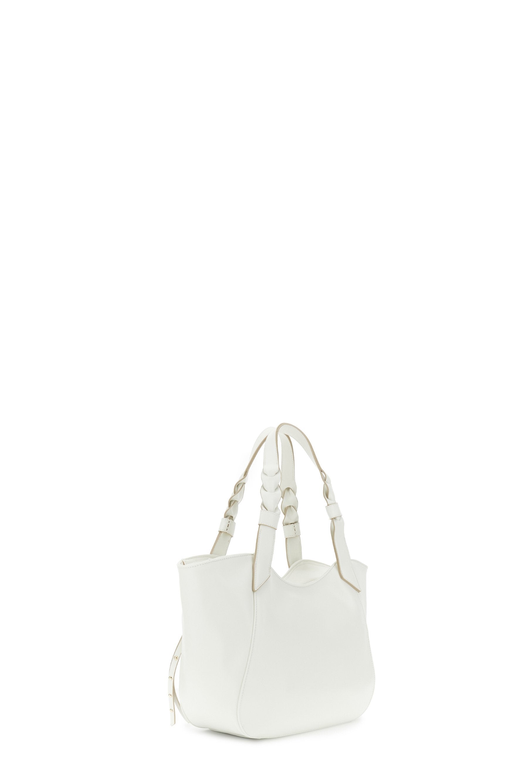 Borsa Cafènoir Shopping bag con tasche laterali con manici intrecciati WA0801