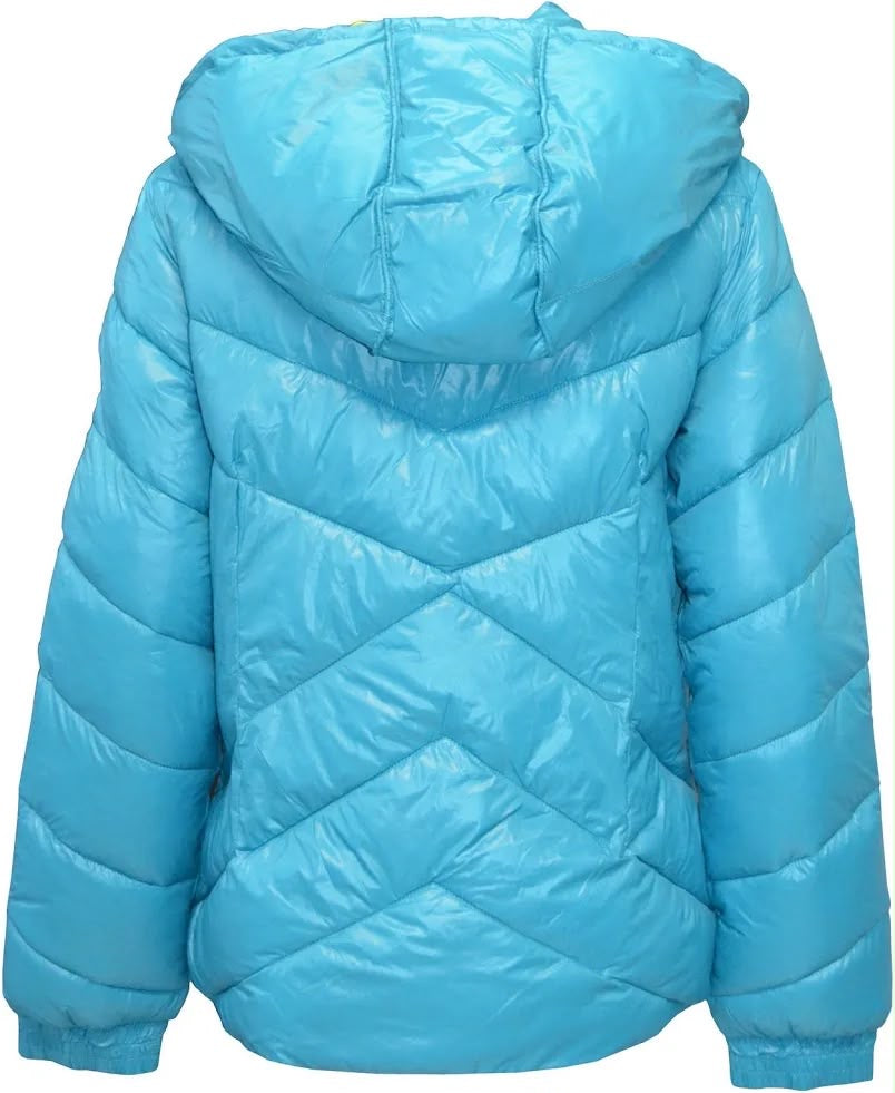 Piumino con trapunta ad onda in nylon ultralight JN0027