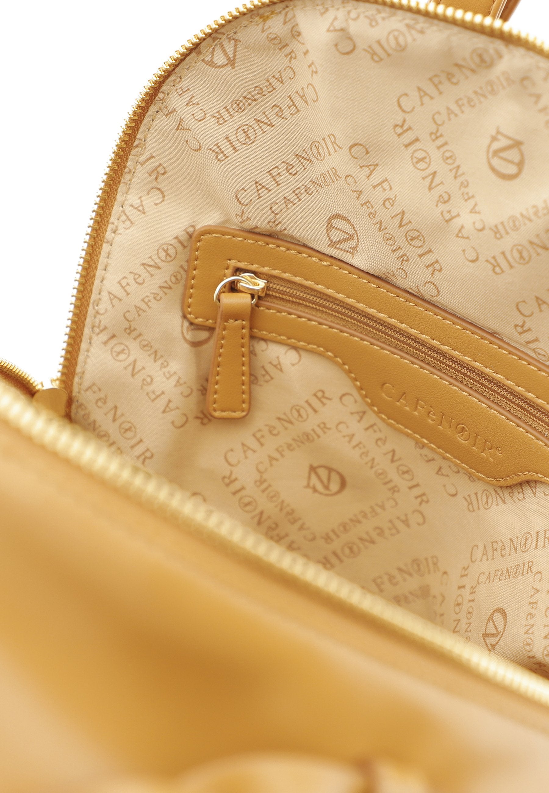 Zaino con tasche laterali con manico intrecciati cuoio WA0802