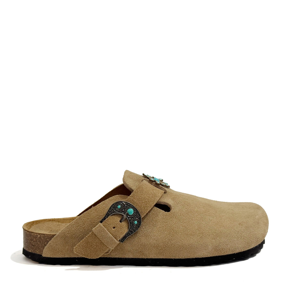 Sabot TAJI in vera pelle