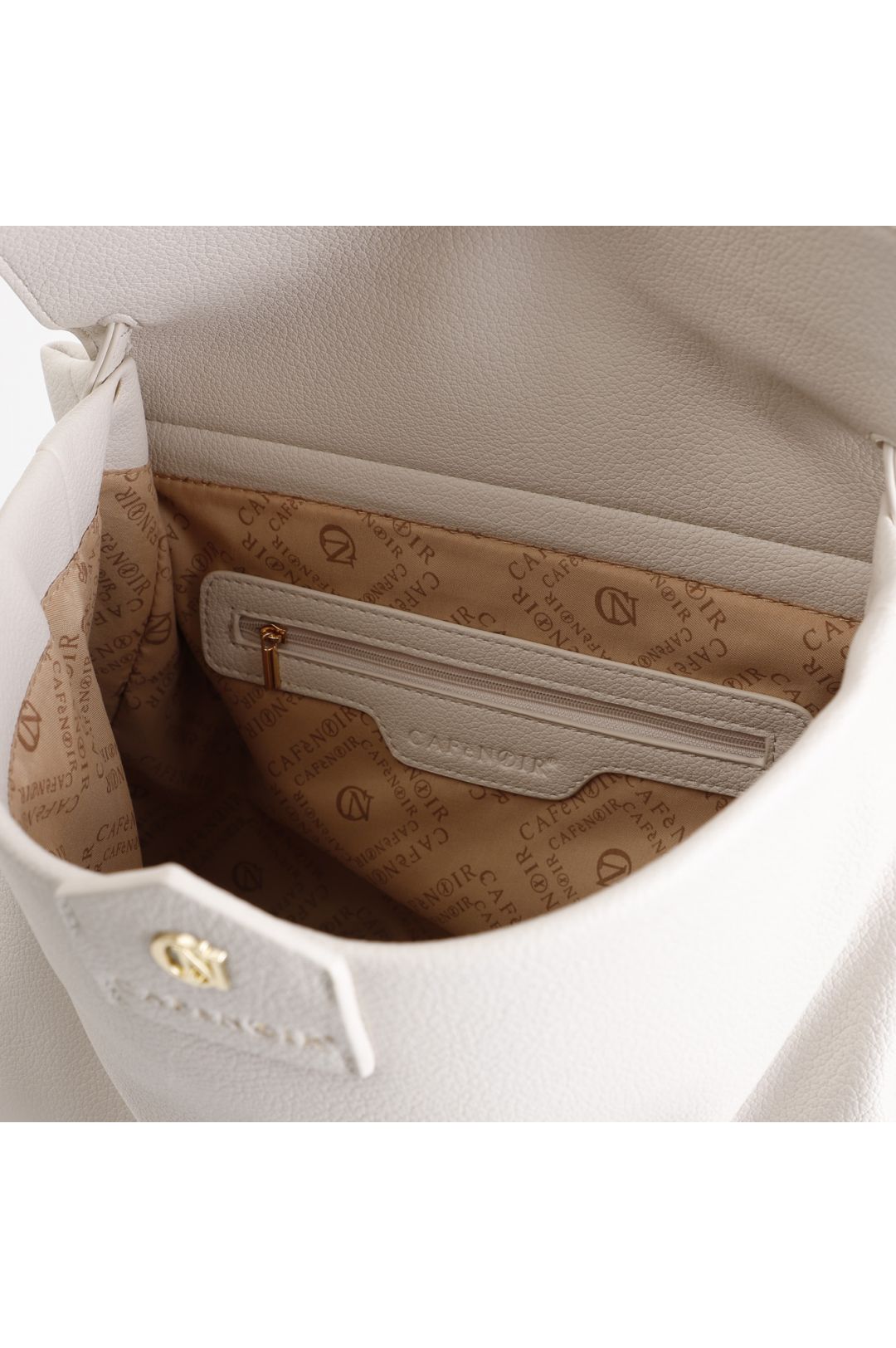 Borsa Cafènoir a mano con pattina avorio ME0813